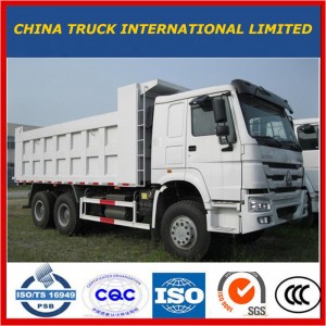Sinotruk HOWO 20Cubic μετρητές 371 6X4 βαρέων φορτηγών ανατρεπόμενο φορτηγό