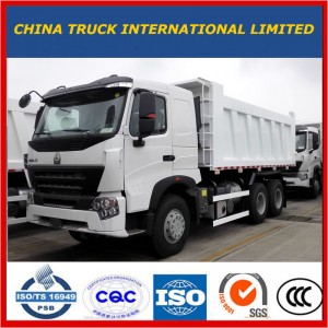Sinotruk HOWO 371 ίππων A7 6 * 4 Φορτηγό ανατρεπόμενο φορτηγό